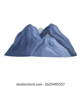 Three majestic mountains forming an enchanting landscape, inviting exploration and adventure