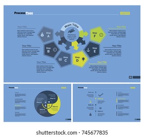 Three Marketing Slide Templates Set