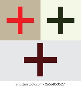 Drei mathematische Pluszeichen Symbol Grafikdesign für Microsoft Office, Webseiten 