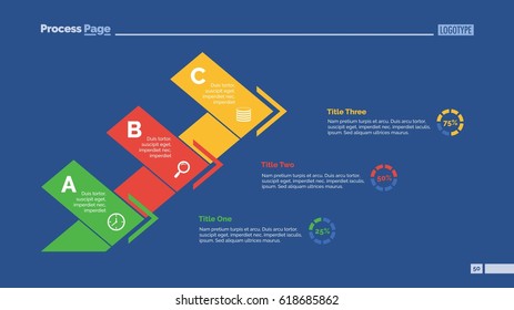 Three Options Comparison Slide Template