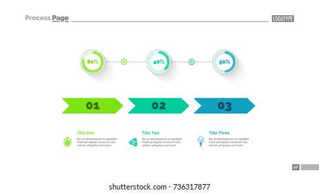 Three Options Comparison Slide Template