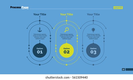 Three Options Slide Template