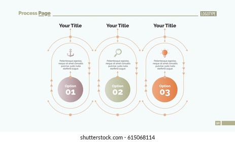 Three Options Slide Template