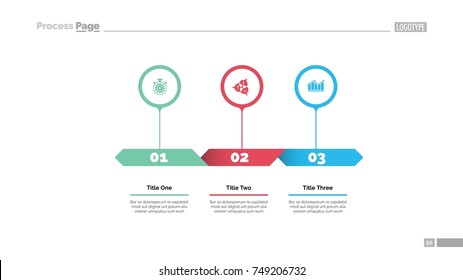 Three Options Slide Template