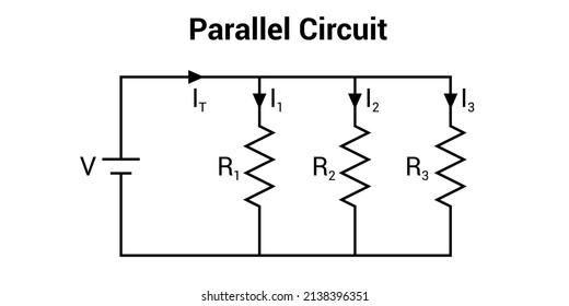 Three Parallel Resistors In Circuit