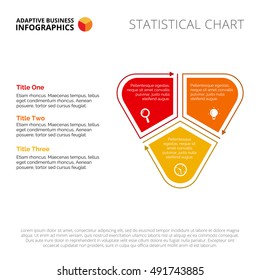 Three Parts Cycle Diagram Template 1