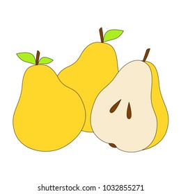 Cartoon Pear Images, Stock Photos & Vectors | Shutterstock