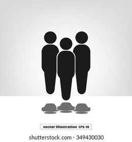 three people