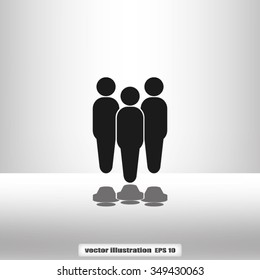 three people