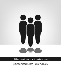 three people