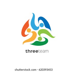 Three People Union Logo Design