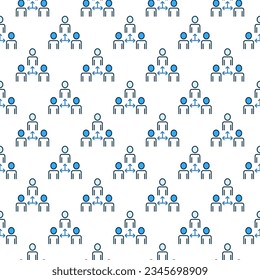 Concepto de ciencia de la sociología vectorial de tres personas patrón transparente