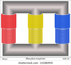 Three phase transformer 