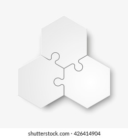 Puzzle Three Pieces Images, Stock Photos & Vectors | Shutterstock