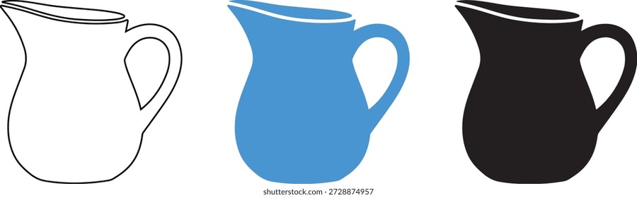 Tres Lanzadores en Diferentes Colores Aislados sobre Fondo Transparente