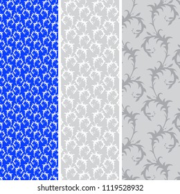 three plant patterns