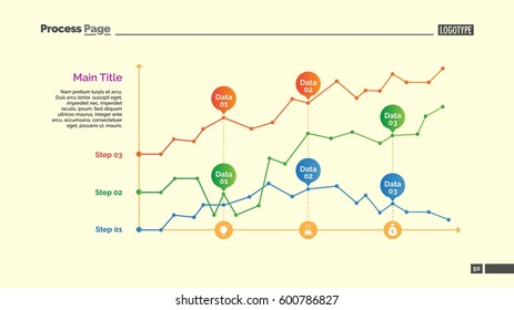 Three Point Charts Slide Template