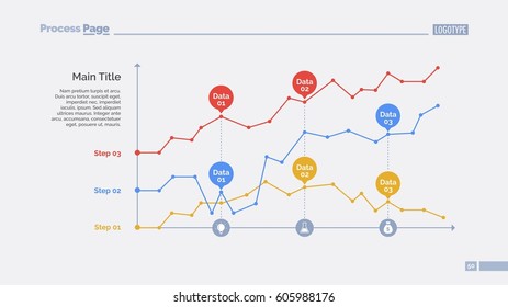 Three Point Charts Slide Template