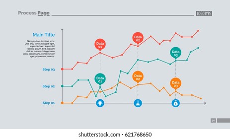 Three Point Charts Slide Template