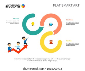 Three Points Marketing Slide Template