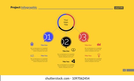 Three Points Workflow Slide Template