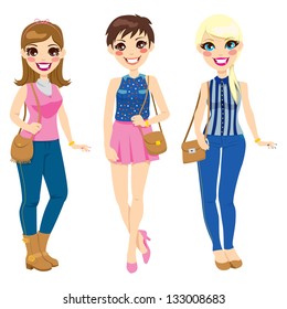 86,745 Three pretty girls Images, Stock Photos & Vectors | Shutterstock