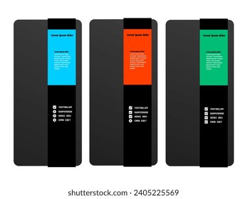 Three project and service boards with the possibility of sale