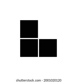three quarters math fraction number vector