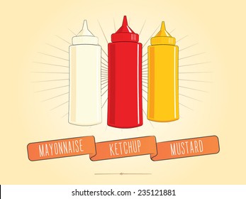 Three sauces