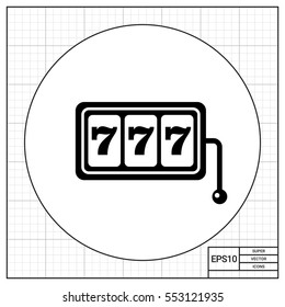 Three Seven Jackpot Display Icon