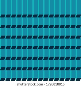 three shade of blues abstract sqaure pattern background