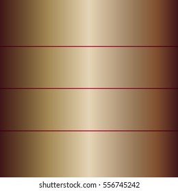 Three shiny red lines with gold background
