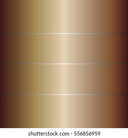 Three shiny silver lines with gold background