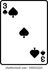 Three of Spades