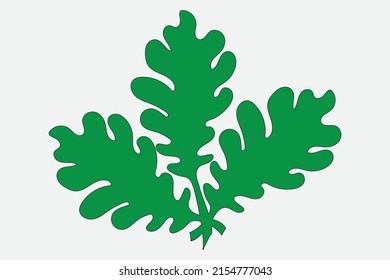 TRES MANZANAS DE HOJAS VERDES. PLANTILLAS DE VECTOR