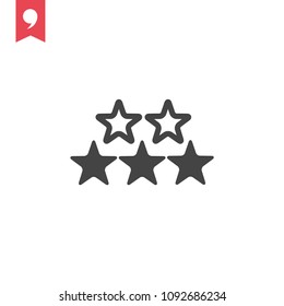 three star icon