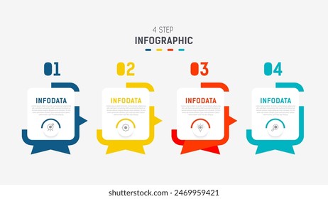 Three Step Infographic label design Vector template with line icons. process steps diagram, presentations, workflow layout, banner, flow chart, info graph vector illustration.