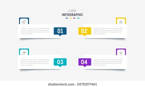 Three Step Infographic label design Vector template with line icons. process steps diagram, presentations, workflow layout, banner, flow chart, info graph vector illustration.