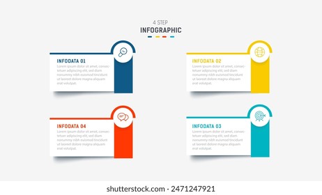 Three Step Infographic label design Vector template with line icons. process steps diagram, presentations, workflow layout, banner, flow chart, info graph vector illustration.