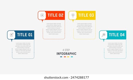 Three Step Infographic label design Vector template with line icons. process steps diagram, presentations, workflow layout, banner, flow chart, info graph vector illustration.