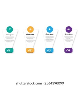 Three Step Infographic label design Vector template with line icons. process steps diagram, presentations, workflow layout, banner, flow chart, info graph vector illustration.