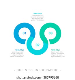 Three Step Process Chart Template