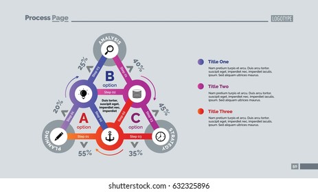 Three Steps Structure Slide Template