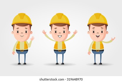 Three Vector Cartoon Builders