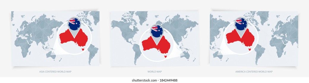 397 World Map Zoom On Australia Images, Stock Photos & Vectors ...