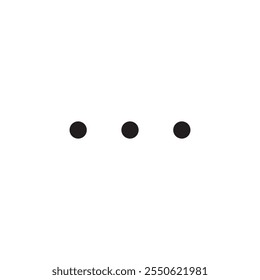 Three vertical dots menu black glyph ui icon. Kebab menu representation. User interface design. Silhouette symbol on white space. Solid pictogram for web, mobile. Isolated vector illustration