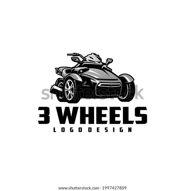 three wheels motor cycle\
logo