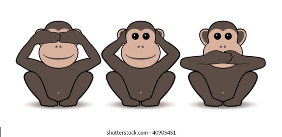 Three Wise Monkeys