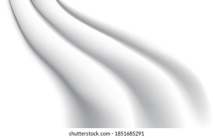 Three of wrinkles can be a wavy cloth of graphics