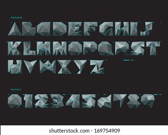 Three-dimension Font